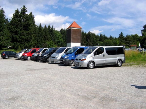 Opel-Vivaro- und Renault-Trafic-Treffen im Harz 2007. 