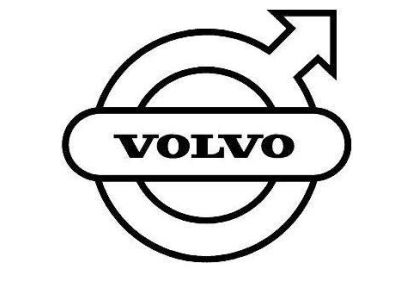 Volvo-Emblem. 