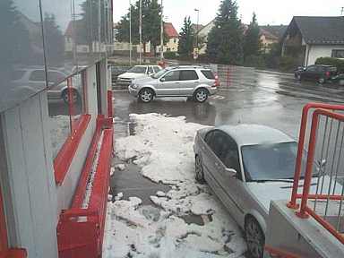 Hagelschauer. Hagelschauer.