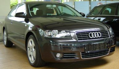 Audi A3 in Lavagrau Perleffekt. Audi A3 in Lavagrau Perleffekt.