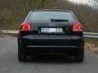 Audi A3 Heckansicht. 