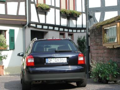 Heck des Audi A4 Avant von Oliver Colhoun. Heck des Audi A4 Avant von Oliver Colhoun.