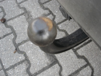 Kopf der Anhängerkupplung. Kopf der Anhängerkupplung.
