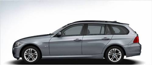 BMW 320d touring in spacegrau metallic. BMW 320d touring in spacegrau metallic.