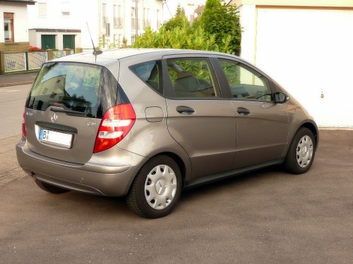 Das Werkstattersatzfahrzeug, ein MB A 160 CDI Automatik. Das Werkstattersatzfahrzeug, ein MB A 160 CDI Automatik.