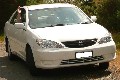 Der Camry in den Marlborough Sounds bei einem Zwischenstopp. 