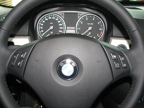 Blick ins Cockpit, Modelljahr 2009. Blick ins Cockpit, Modelljahr 2009.