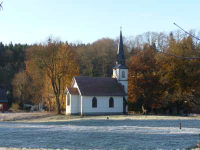 Kleinste Holzkirche Deutschlands. Kleinste Holzkirche Deutschlands.