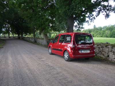 Der Berlingo in Schweden. Der Berlingo in Schweden.