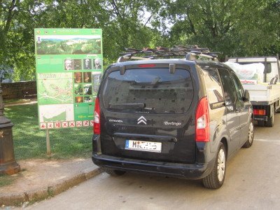 Berlingo in Kroatien. 