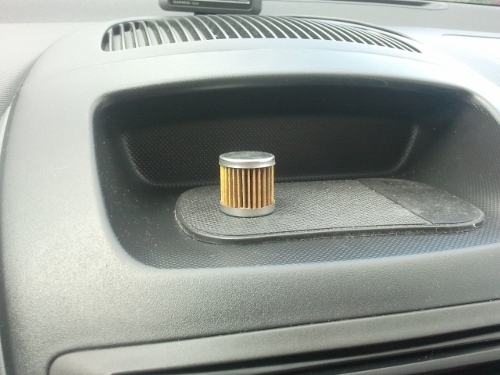 Der Filter für die Gasanlage. Der Filter für die Gasanlage.