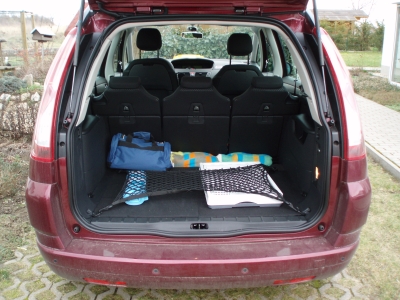 Leerer Kofferraum des C4 Picasso. Leerer Kofferraum des C4 Picasso.