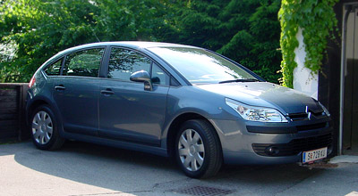 Beifahrerseite des Citroën von Stephan Enzinger. Beifahrerseite des Citroën von Stephan Enzinger.