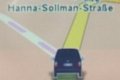 TomTom zeigt die Hanna-Sollman-Straße an. 