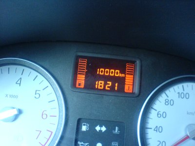 Kilometerstand 10.000. Kilometerstand 10.000.