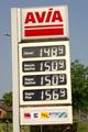 Diesel und Benzin sind fast gleich teuer. 