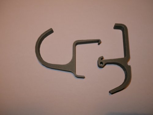 Alter und neuer Regenschirmhalter im Vergleich. Alter und neuer Regenschirmhalter im Vergleich.
