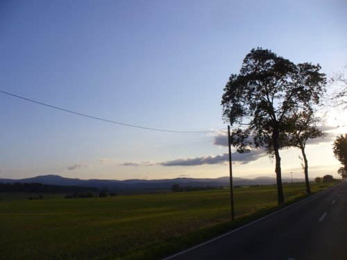 Fotos auf der Strecke zwischen Gotha und Eisenach. 