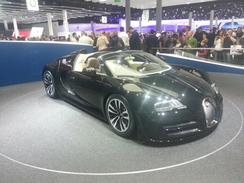 Bugatti Veyron auf der IAA 2013. Bugatti Veyron auf der IAA 2013.