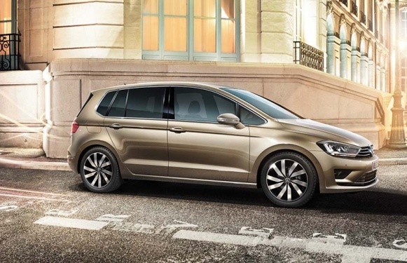 Der neue VW Golf Plus, der nun Sportsvan heißen soll (Quelle: Volkswagen). VW Sportsvan.