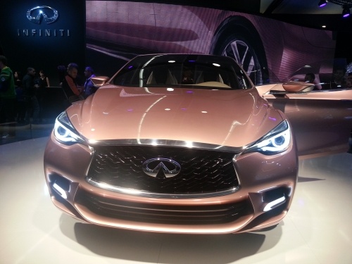 Kompaktklasse von Infiniti, Q30 Concept. Infiniti Q30 Concept.