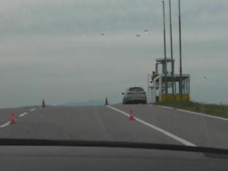 Fahrt auf den Hügel. Fahrt auf den Hügel.
