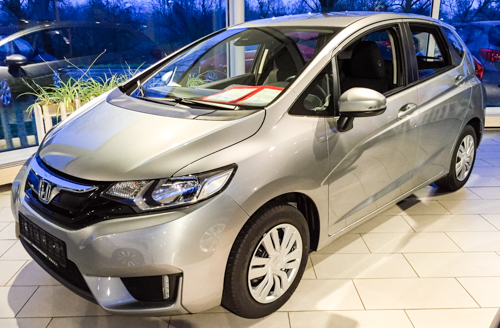 Honda Jazz 3. Generation: linke Ansicht. 