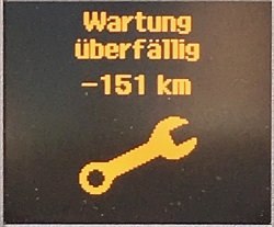 Wartung ist sehr überfällig. 