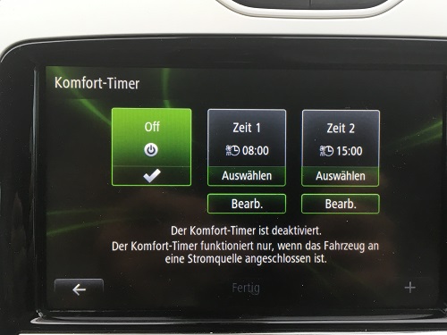 zeitliche gesteuerte Vorheizung oder Vorkühlung. zeitliche gesteuerte Vorheizung oder Vorkühlung.