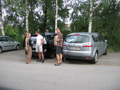 Mein Mazda5 und der Ford S-MAX eines Freundes. Der Mazda5 und der Ford S-MAX.