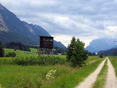 Berglandschaft in Tirol. 
