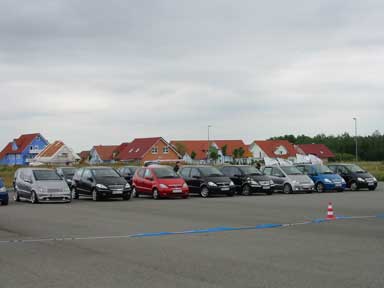 A-Klassen beim Elchfans-Treffen in Wertheim. 