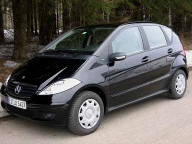 Schwarzes Auto. Schwarzes Auto.