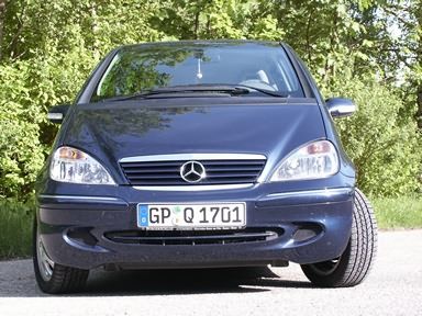 Außenansicht des Mercedes A. 