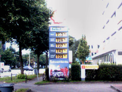 So weit, so gut. Benzinpreise.