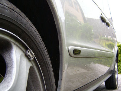 Mercedes Vaneo nach Reparatur. Mercedes Vaneo nach Reparatur.