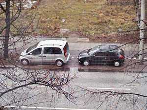 Parklücke - die Vierte. Parklücke - die Vierte.