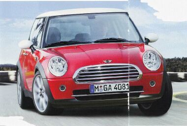 Neuer Mini mit geänderter Frontpartie. Neuer Mini mit geänderter Frontpartie.