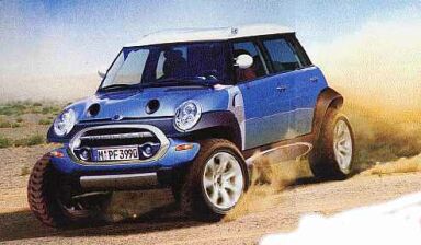Mini Hunter als rustikales und preiswertes Gegenstück zum BMW X3. Mini Hunter als rustikales und preiswertes Gegenstück zum BMW X3.