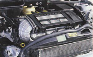 Der nur 1,6 Liter Motor des Mini wird von einem Kompressor unter Druck gesetzt. Der nur 1,6 Liter Motor des Mini wird von einem Kompressor unter Druck gesetzt.