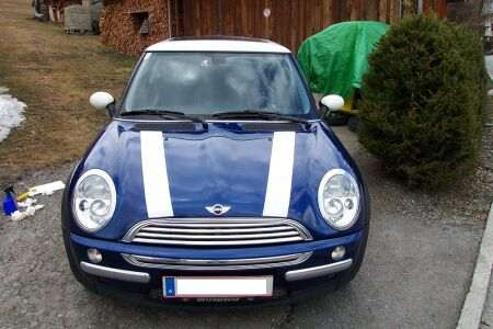 Fertige Bonnet Stripes. Fertige Bonnet Stripes.