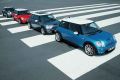 Vier getunte Mini Cooper S im Vergleich. 