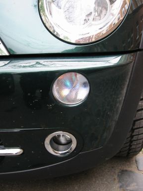 Osram-Diadem-Blinkerlampen vorne passen gut zu den bläulichen Standlichtlampen. Osram-Diadem-Blinkerlampen vorne.