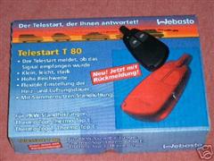 Die Fernbedienung T 80. Die Fernbedienung T 80.