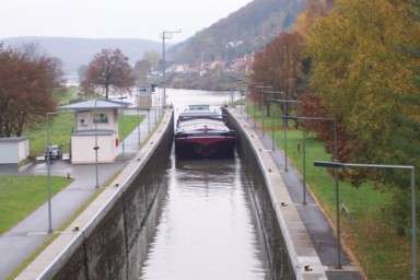 Auch eine Schleuse hat seinen Reiz. Auch eine Schleuse hat seinen Reiz.