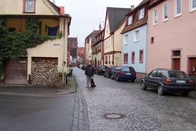Die schöne Altstadt von Rothenfels. 