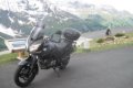 Suzuki V-Strom auf dem Großglockner. 