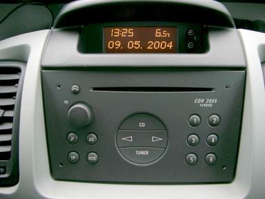 Radio CAR 2005 im Opel Vivaro. Radio CAR 2005 im Opel Vivaro.