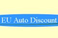 Ausschnitt aus dem Logo der Firma EU Auto Discount. 