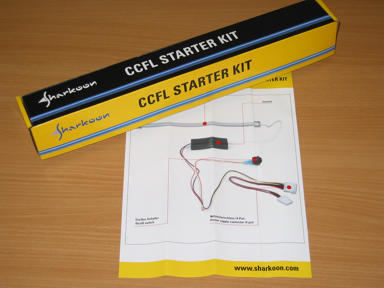 Das CCFL Starter Kit dient zu Innenbeleuchtung von Computergehäusen. 